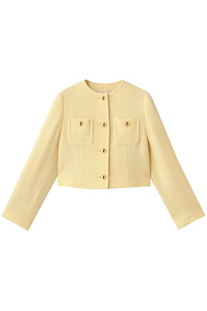 アルアバイル/allurevilleのブークレーノーカラージャケット(110800/110801)