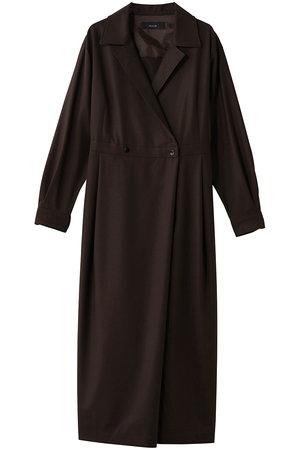 アルアバイル/allurevilleのウールポリカシュクール風ワンピース(110500/110503)