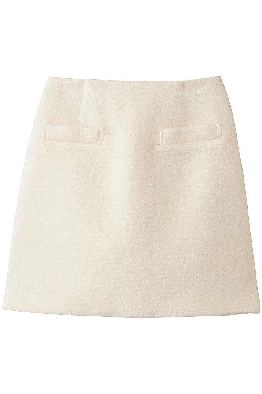 アルアバイル/allurevilleのモヘヤシャギーミニスカート A(オフホワイト/20252011840-02-020)