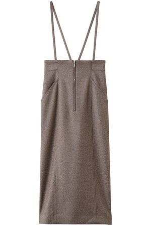 アルアバイル/allurevilleのシックツィードツイルサロペスカート(110700/110702)