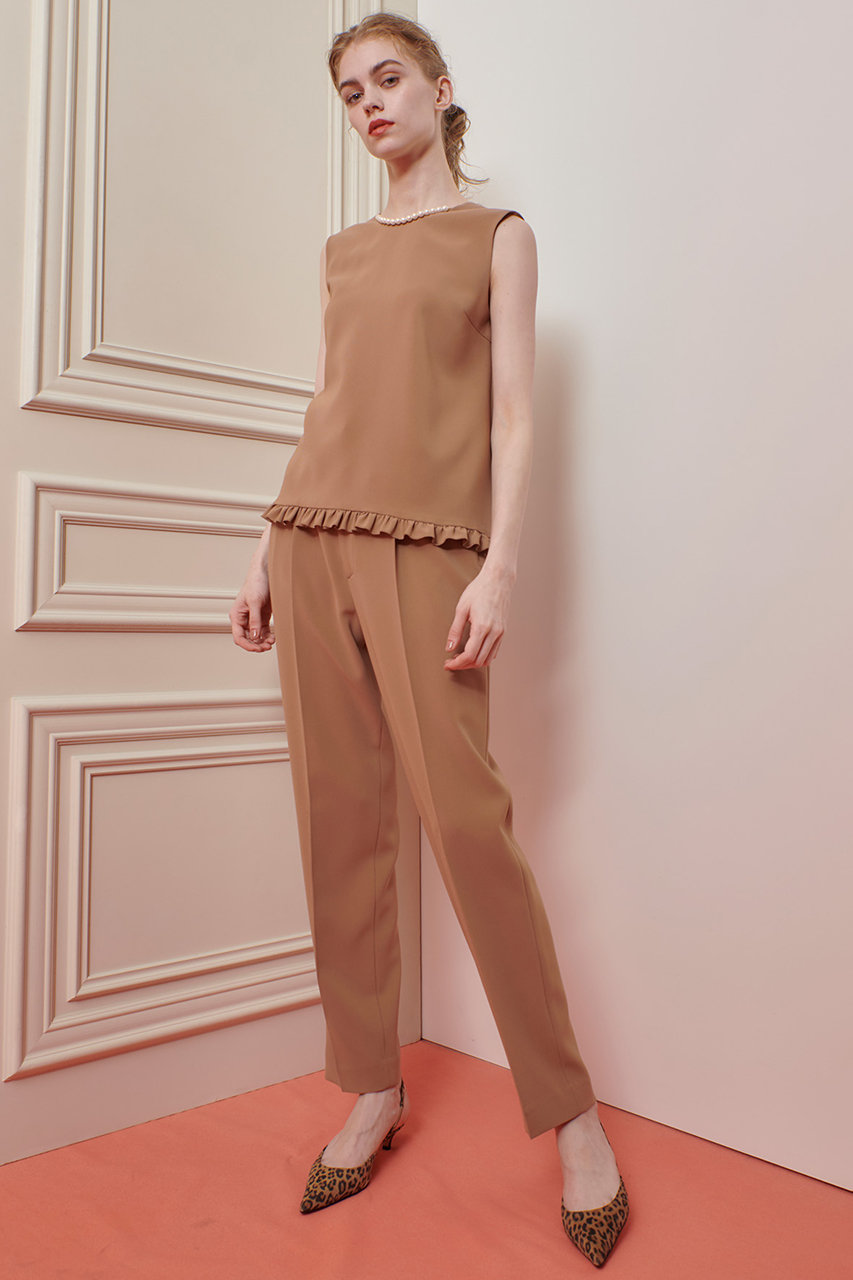 allureville ライトメルトンダブルＪＫ　キャメル ダブルクロスマリンパンツ|allureville OFFICIAL SITE / ONLINE SHOP