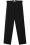 【LOULOU WILLOUGHBY】ハイバックテーパードパンツ アルアバイル/allureville ブラック