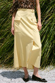ツイルストレッチサファリスカート