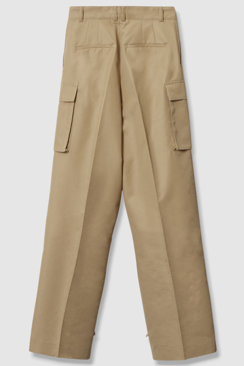 allureville(アルアバイル)｜オーガニックギャバカーゴパンツ/ベージュ