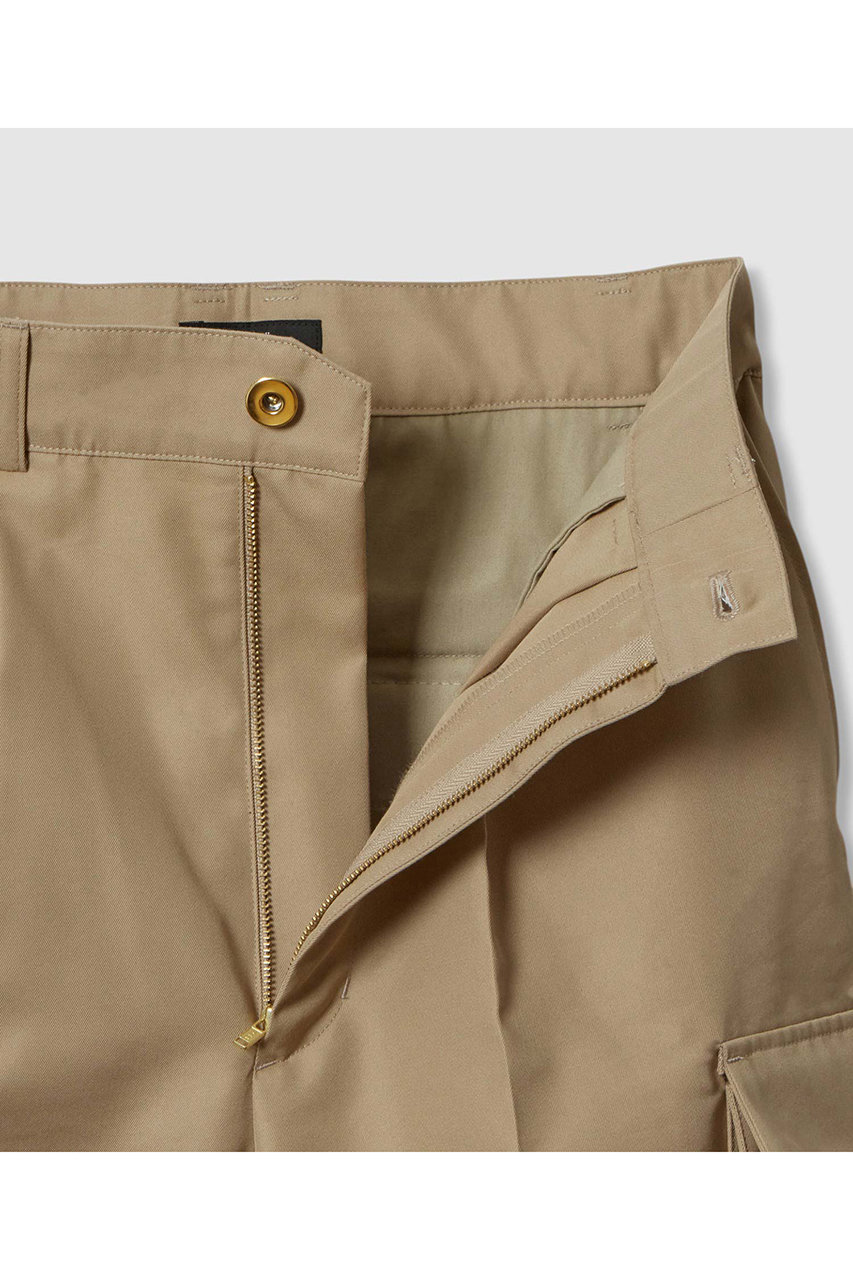 allureville(アルアバイル)｜オーガニックギャバカーゴパンツ/ベージュ