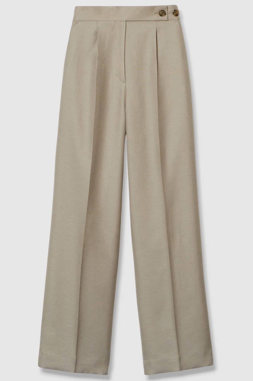 アルアバイル/allurevilleのエアリービエラタックパンツ(ベージュ/20252012020-11-020)