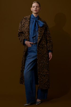 アルアバイル/allurevilleのMILIORレオパードコート(110900/110903)