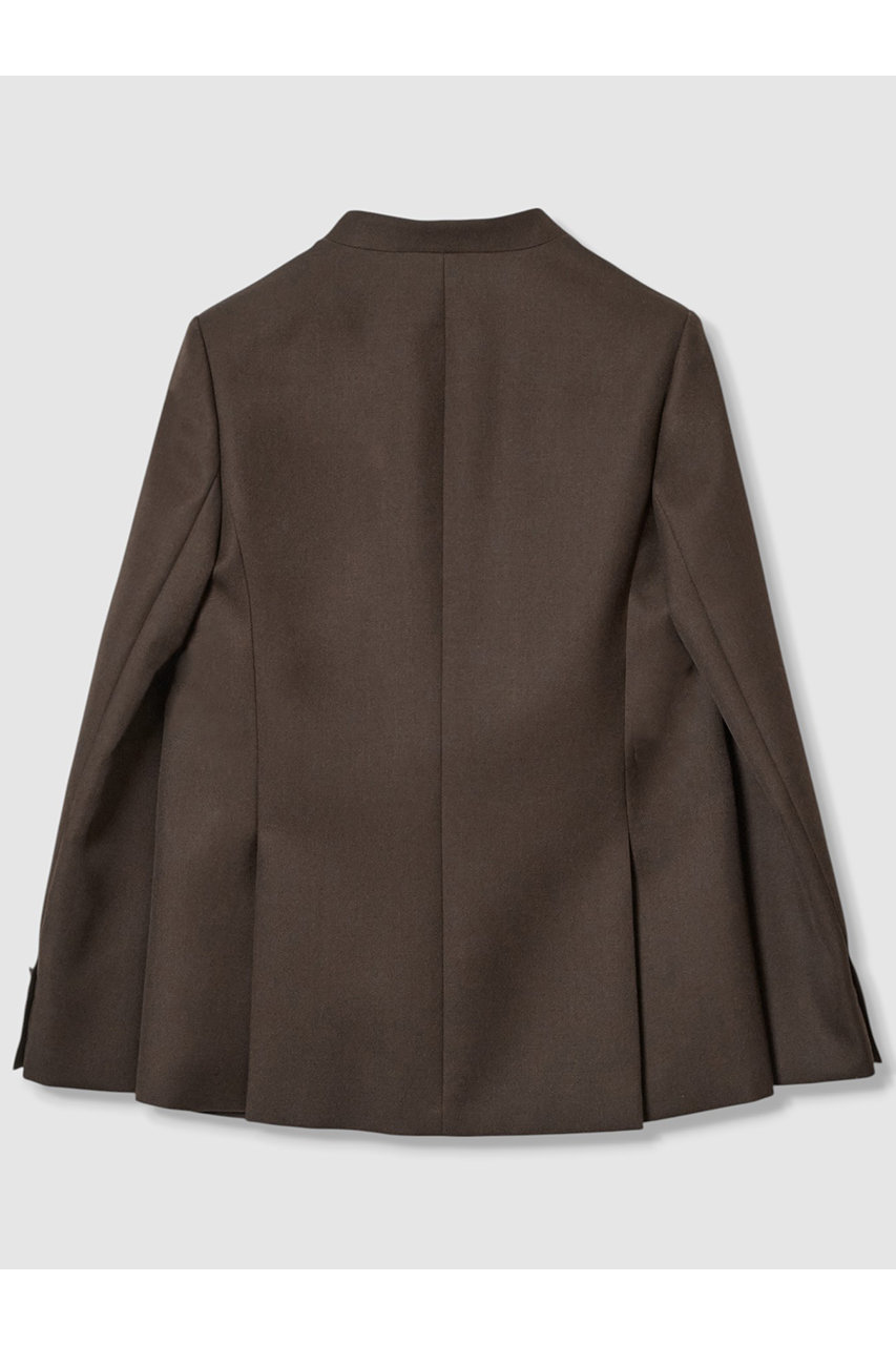 allureville(アルアバイル)｜ウールサージノーカラージャケット