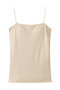 スクエアネックカップインキャミソール アルアバイル/allureville ベージュ