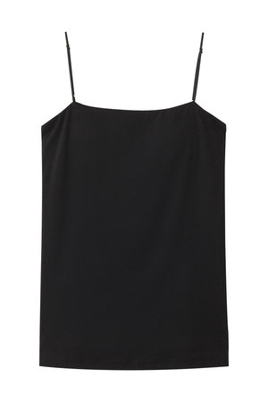 スクエアネックカップインキャミソール