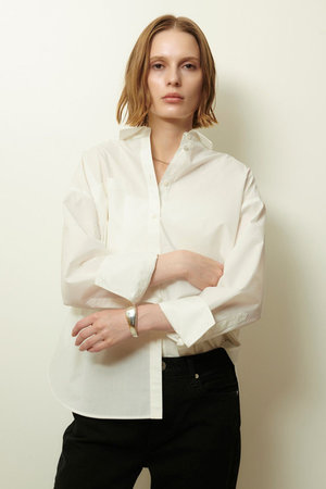 アルアバイル/allurevilleのカシュクール2WAYシャツ(110400/110403)