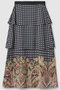 【Loulou Willoughby】ペイズリードットスカート アルアバイル/allureville ブラック