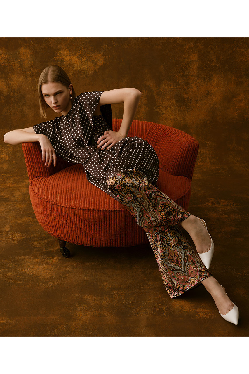 allureville(アルアバイル)｜【Loulou Willoughby】ペイズリードット