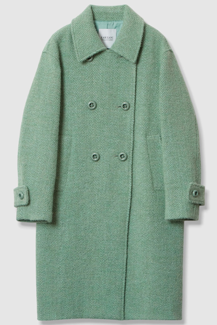 allureville 【Loulou Willoughby】BONOTTOロングコート (ミントグリーン, 2) アルアバイル ELLE SHOP allureville 【Loulou Willoughby】BONOTTOロングコート (ミントグリーン, 2) アルアバイル ELLE SHOP