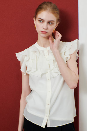 極美品 allureville ブラウス 薄手 アルアバイル スカーフネックブラウス|allureville OFFICIAL SITE / ONLINE