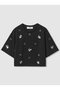 【Loulou Willoughby】スパンコールＴシャツ アルアバイル/allureville ブラック