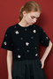 【Loulou Willoughby】スパンコールＴシャツ アルアバイル/allureville