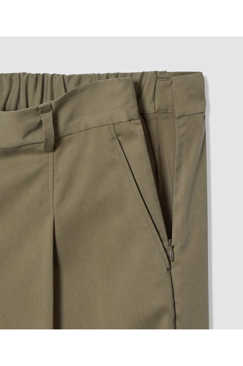 allureville アルアバイル 美品 ワイドカーゴパンツ カーキ オーガニックギャバカーゴパンツ|allureville OFFICIAL SITE