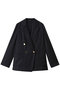 トリアセサイロピークドラペルジャケット アルアバイル/allureville ネイビー