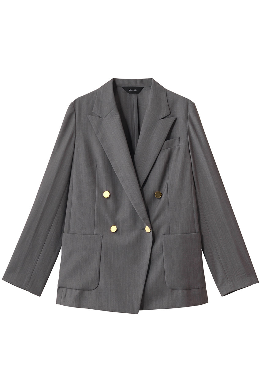 トリアセサイロピークドラペルジャケット