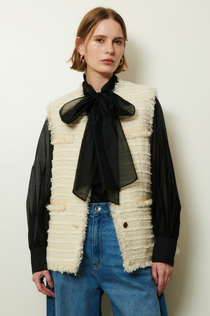 アルアバイル/allurevilleのジオリカツィードフリンジジレ(110800/110806)