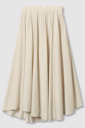 アルアバイル/allurevilleのタイプライターイレギュラーヘムスカート(110700/110703)