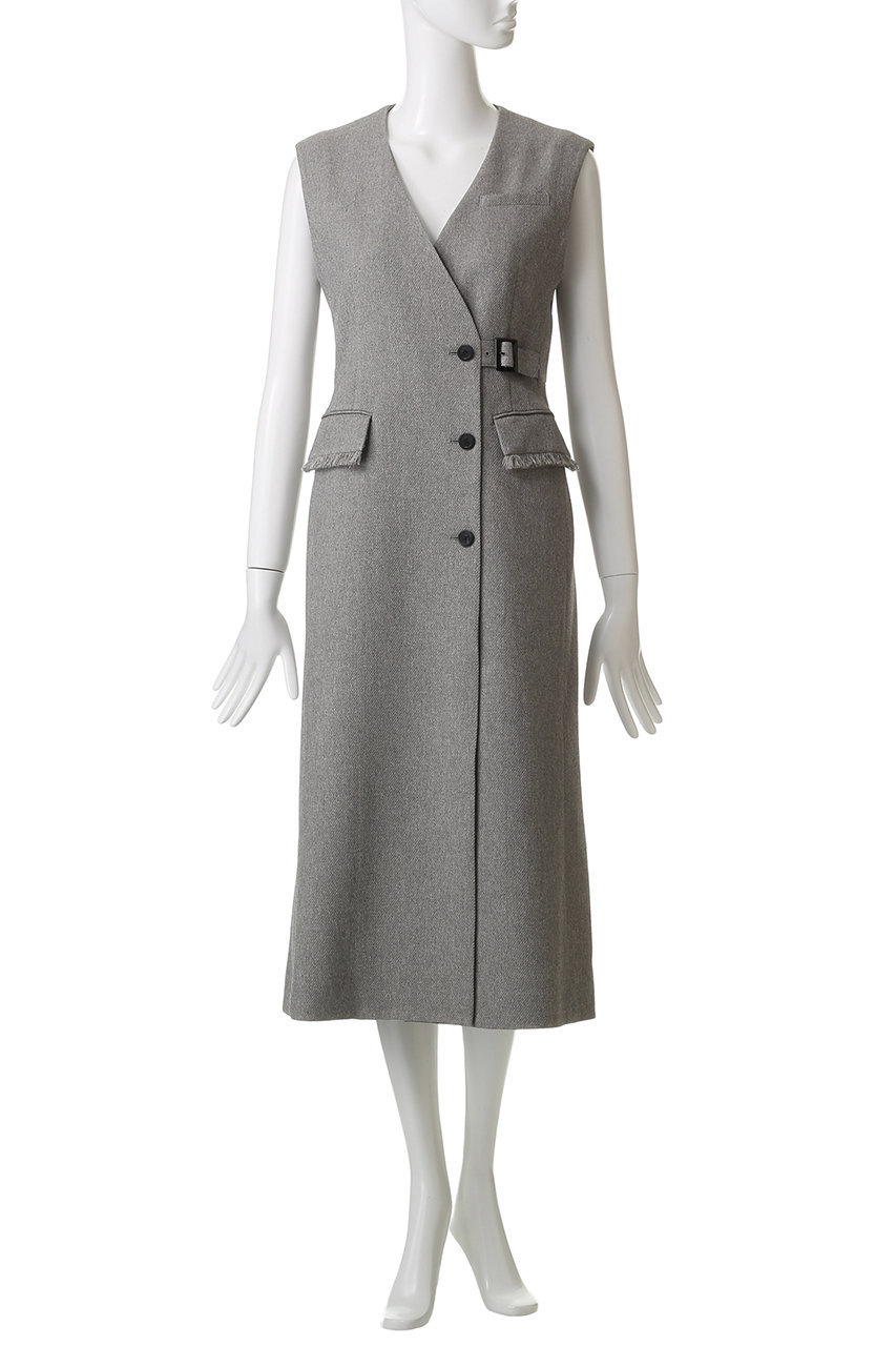 allureville(アルアバイル)｜ツィードライクロングジレワンピース