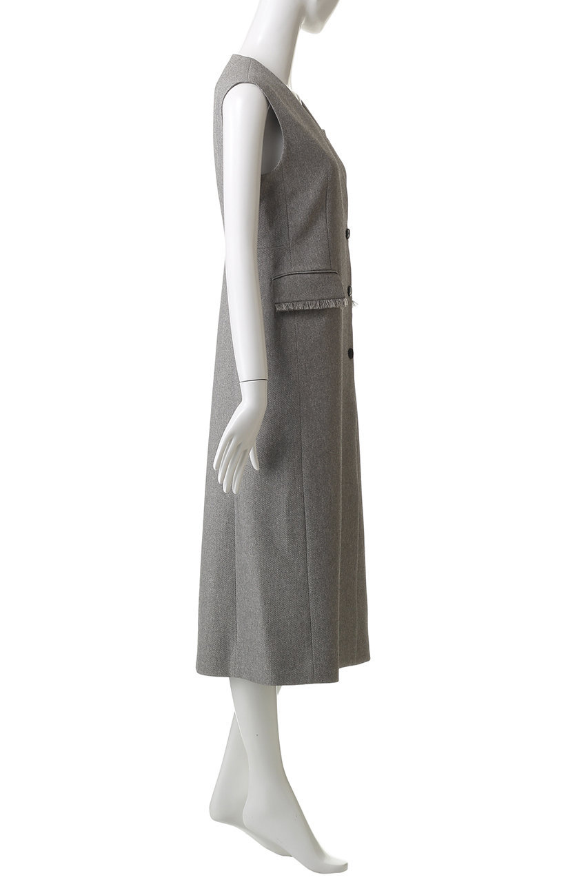 2025年　allureville ツィードライクロングジレワンピース ツィードライクロングジレワンピース（ワンピース）｜allureville