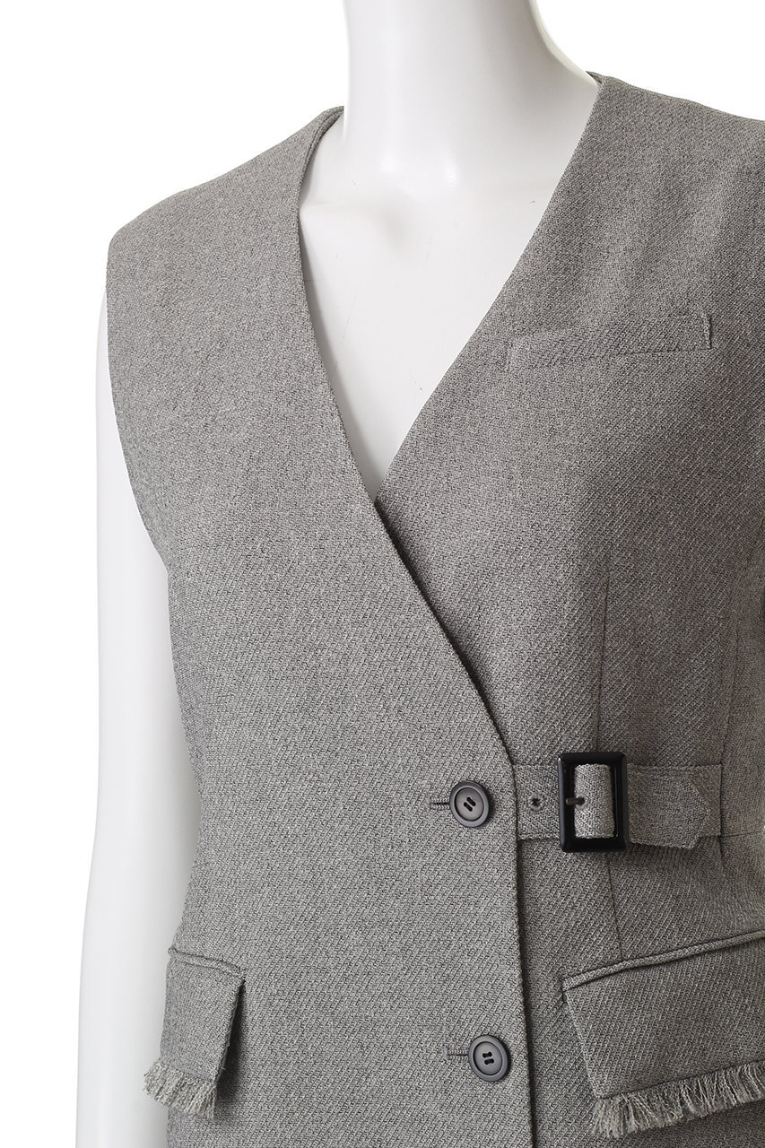 allureville(アルアバイル)｜ツィードライクロングジレワンピース