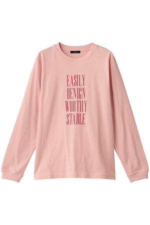 アルアバイル/allurevilleのフロッキーナローフォントロゴロンT(110100/110103)