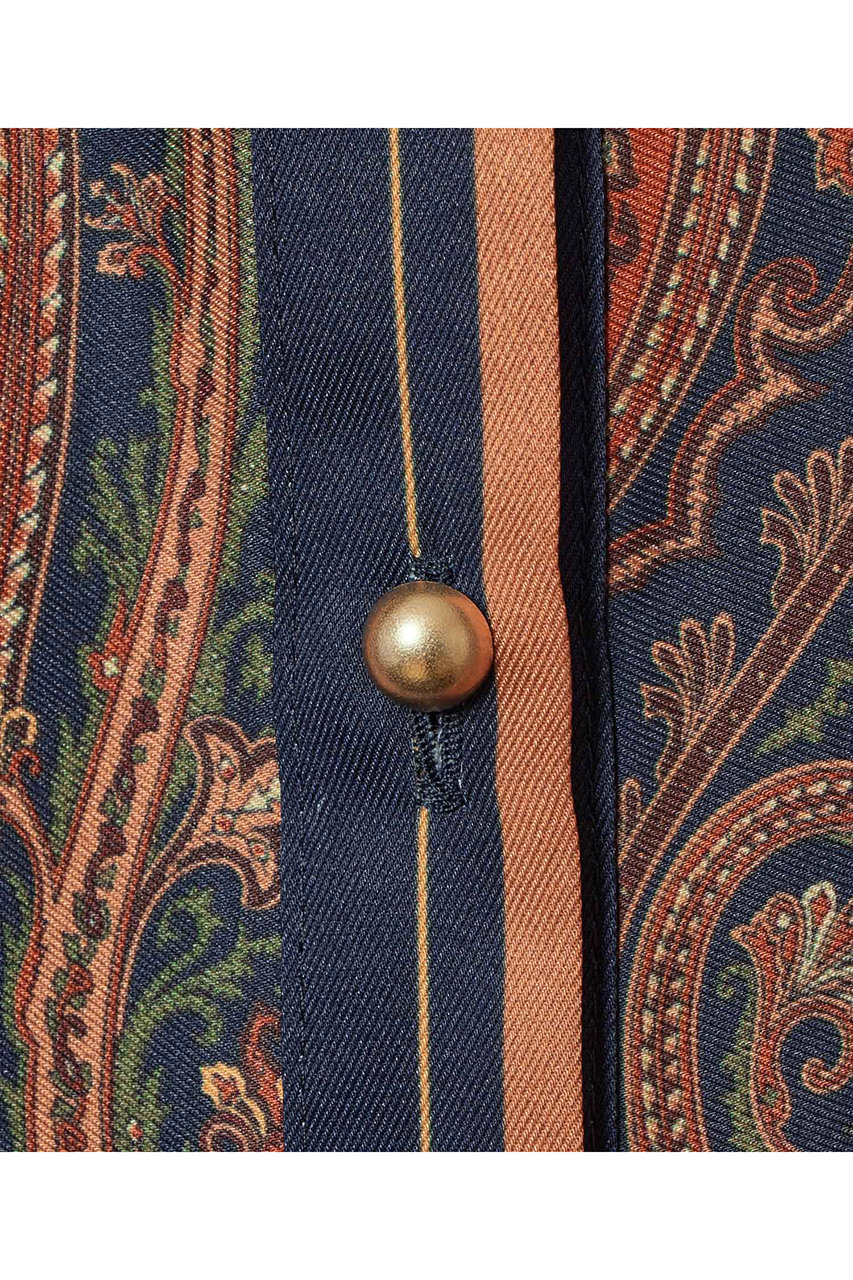 allureville(アルアバイル)｜OFFICINAペイズリープリントブラウス