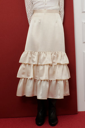 アルアバイル　ルルウィルビー パピヨンアーガイルフレアスカート LOULOU WILLOUGHBY（ルルウィルビー）の「【LOULOU WILLOUGHBY