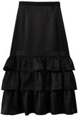 【LOULOU WILLOUGHBY】トリアセサテンティアードスカート