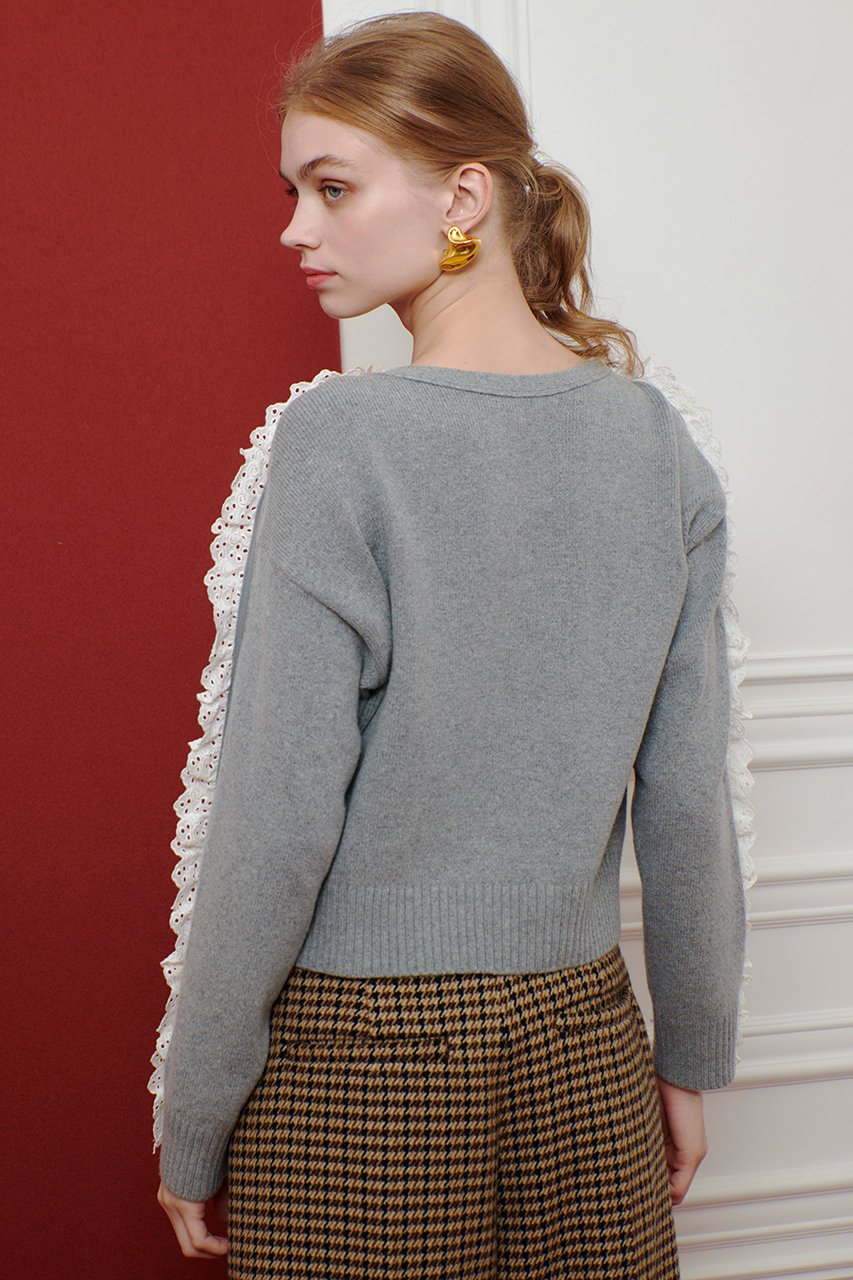 allureville(アルアバイル)｜【LOULOU WILLOUGHBY】ショルダーレース釦