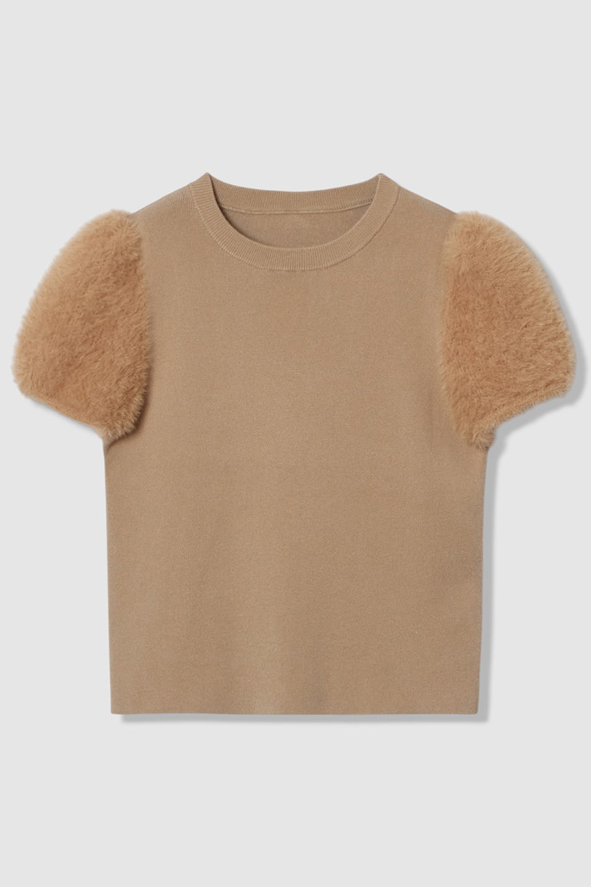 【Loulou Willoughby】WEB限定フェザースリーブプルオーバー