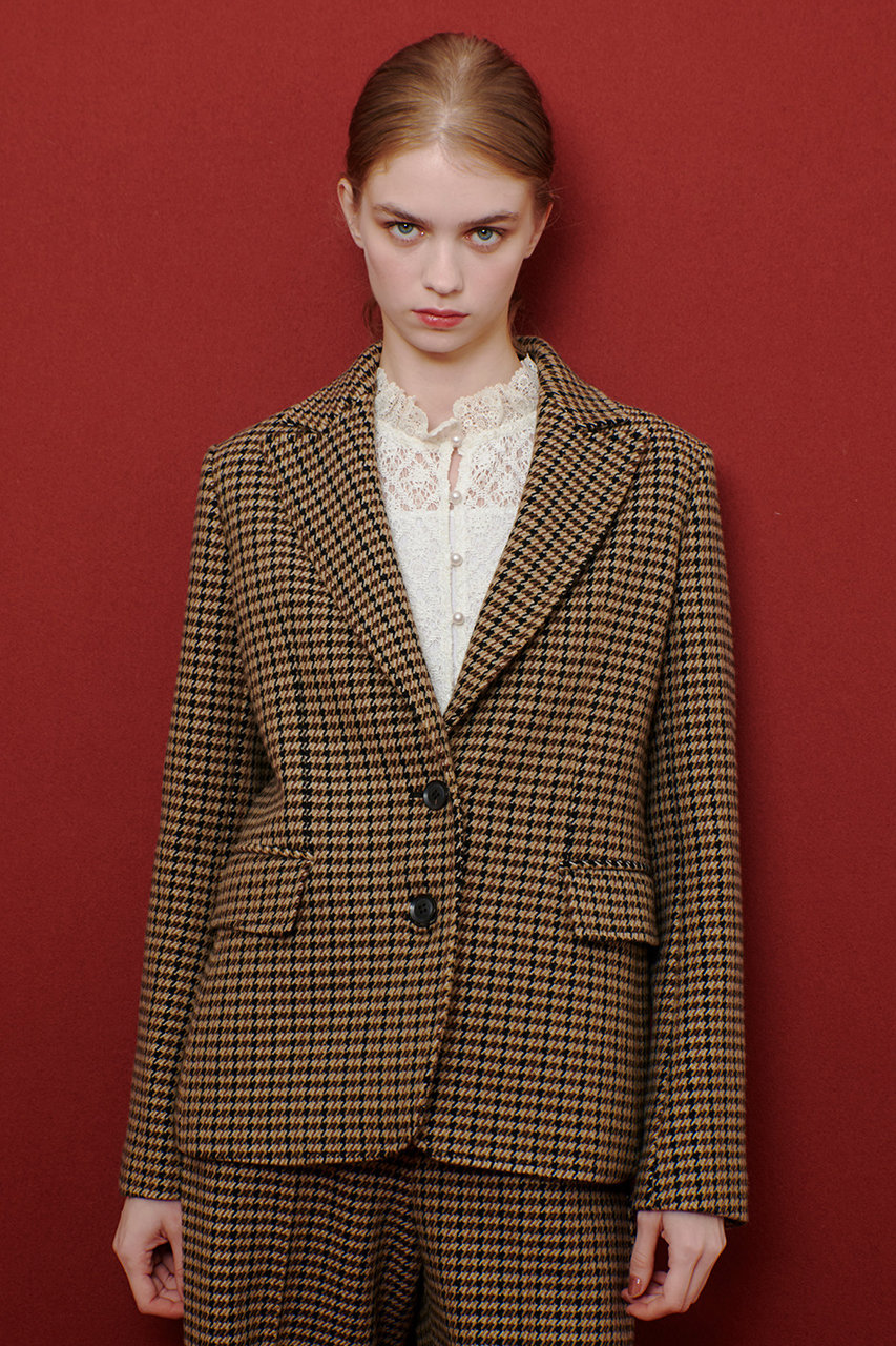 〈美品〉allureville アルアバイル 麻ジャケットＳ 20231010010_08b256576aa65fb12f