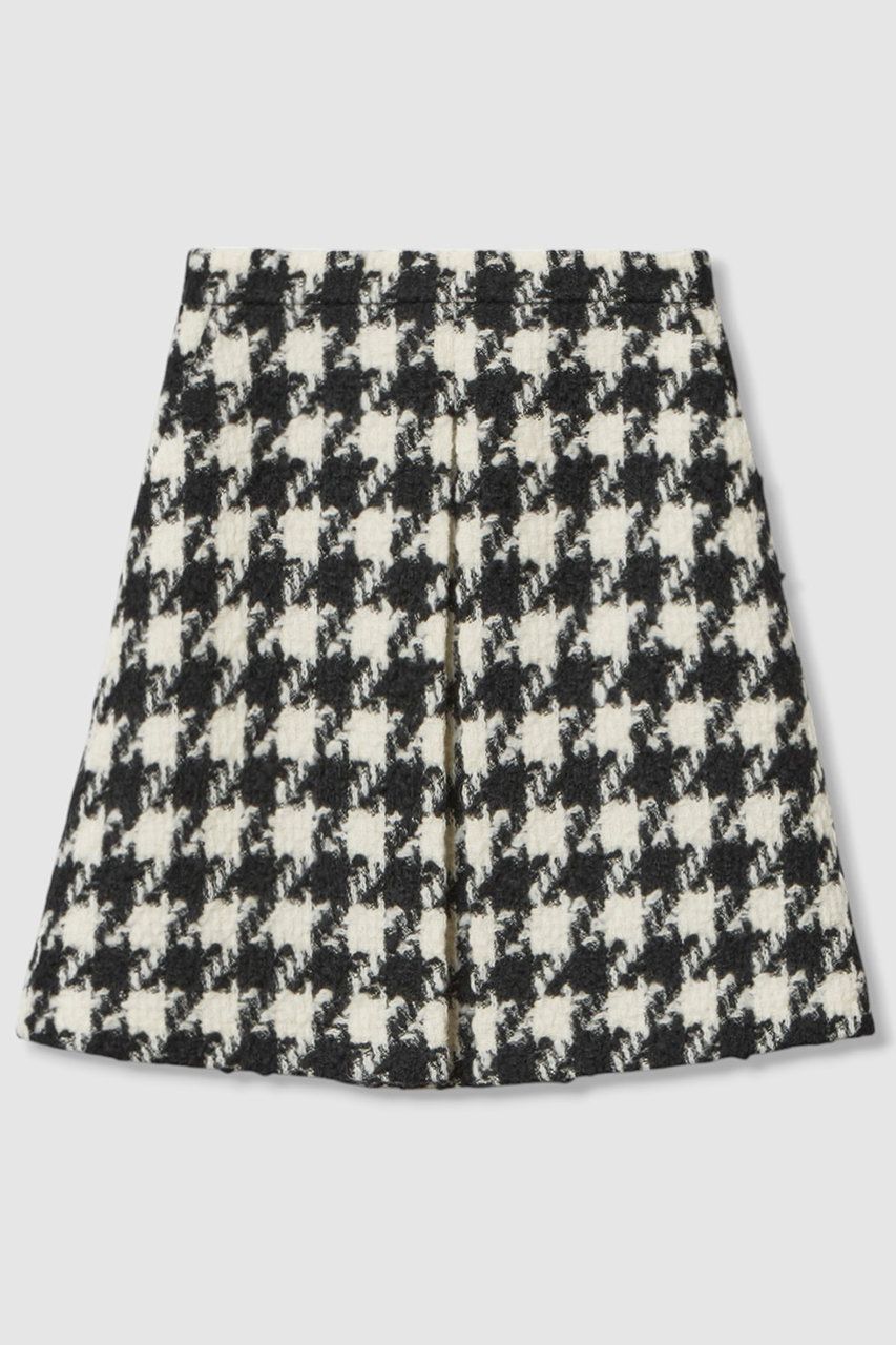 【LOULOU WILLOUGHBY】ロービング千鳥タックミニスカート