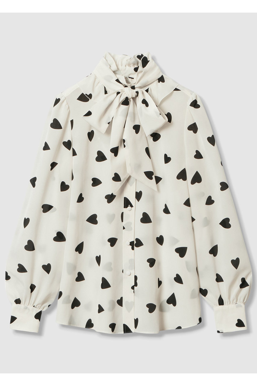 【新品】アルアバイル スカーフプリントボウタイブラウス/ルルウィルビー allureville(アルアバイル)｜【予約販売】【LOULOU WILLOUGHBY