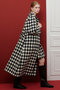 【LOULOU WILLOUGHBY】ロービング千鳥ロングコート アルアバイル/allureville
