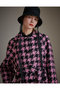 【LOULOU WILLOUGHBY】ロービング千鳥ロングコート アルアバイル/allureville