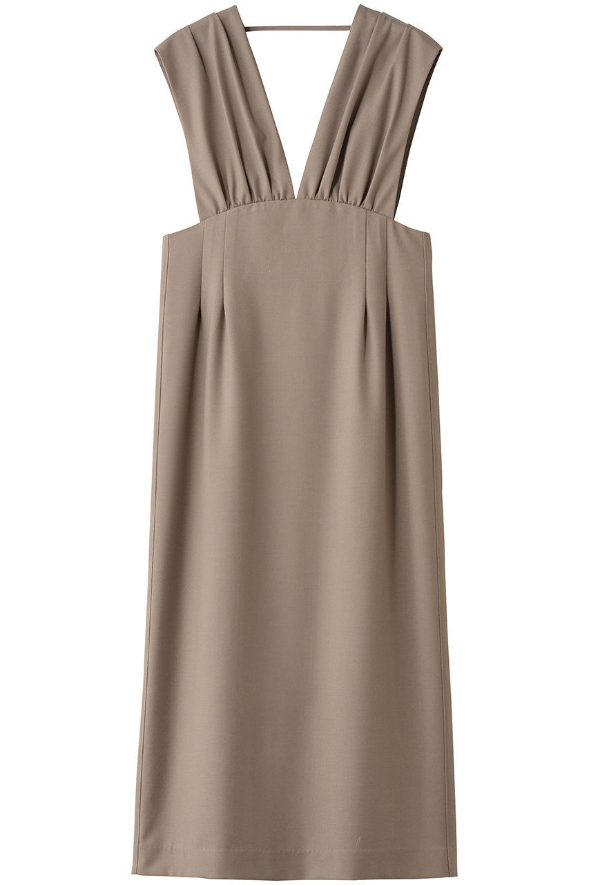 アルアバイル/allurevilleのサイドタックジャンスカワンピース(モカ/20252014140-85-020)