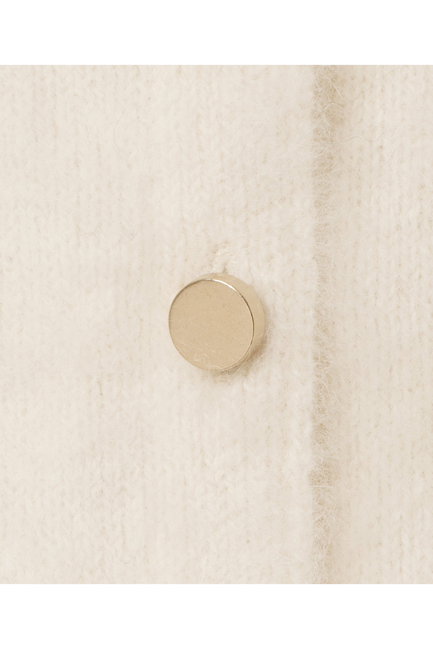 allureville(アルアバイル)｜カシミヤブレンドファー加工カーディガン