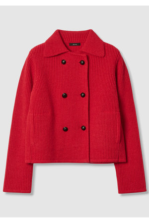 アルアバイル/allurevilleの片畦ニットジャケット(110800/110803)