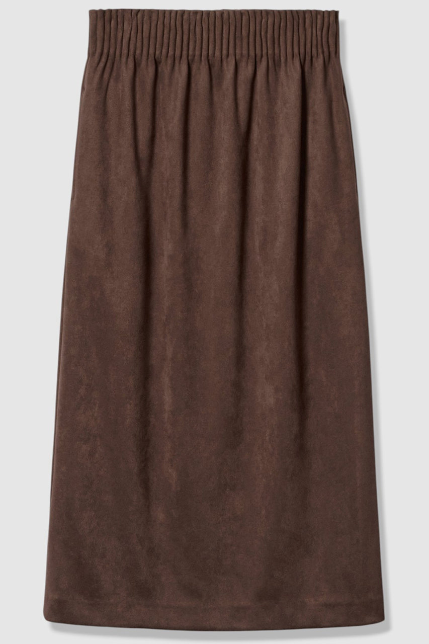 フェイクスエードスカート