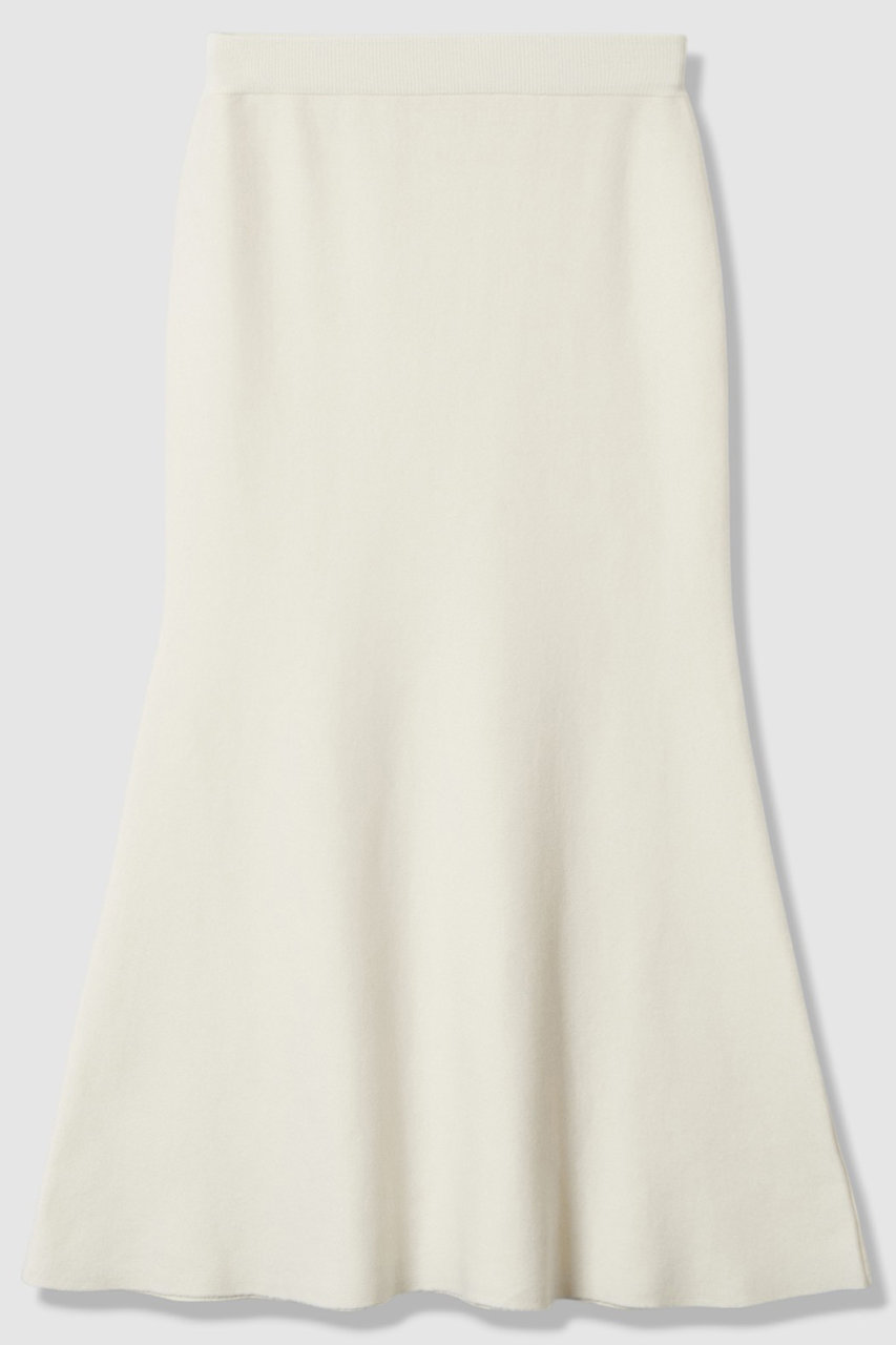 allureville ウールWフェイスナローマーメイドスカート (オフホワイト, 2) アルアバイル ELLE SHOP allureville ウールWフェイスナローマーメイドスカート (オフホワイト, 2) アルアバイル ELLE SHOP