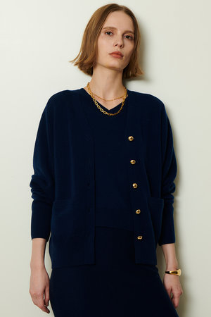 アルアバイル/allurevilleの【予約販売】ウールスムースカーディガン(110300/110303)