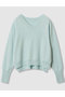 ウールスムース2WAYネックプルオーバー アルアバイル/allureville ミントグリーン