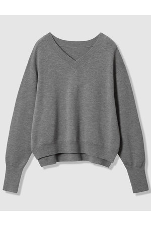 アルアバイル/allurevilleのウールスムース2WAYネックプルオーバー(110300/110301)