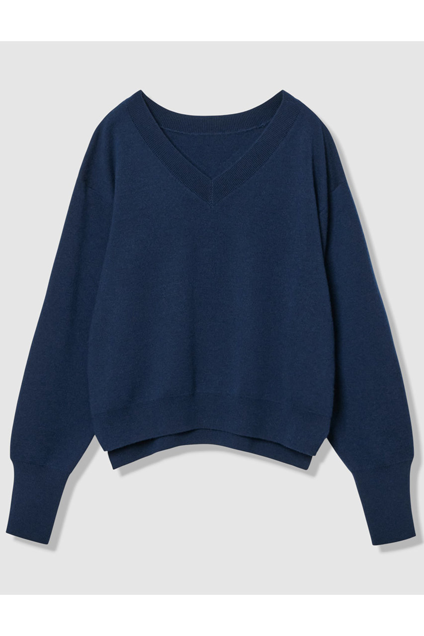 ウールスムース2WAYネックプルオーバー