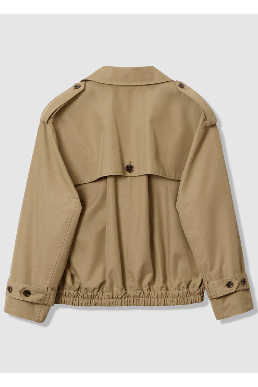 allureville(アルアバイル)｜T/Cトレンチブルゾン/ベージュ の通販